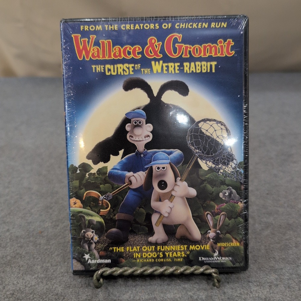 Wallace & Gromit The Curse of the Were-Rabbit DVD Widescreen New Sealed Aardman - Picture 1 of 2